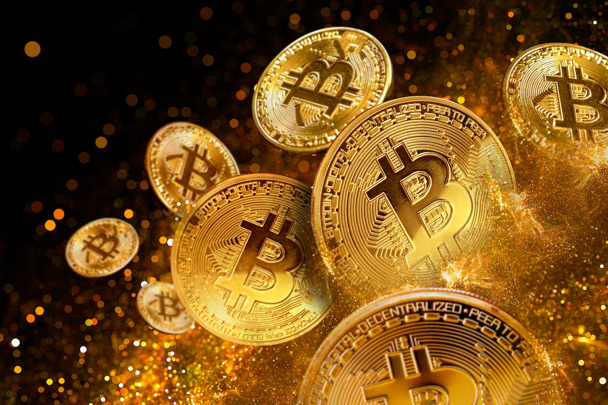ビットコインの黄金のイメージ