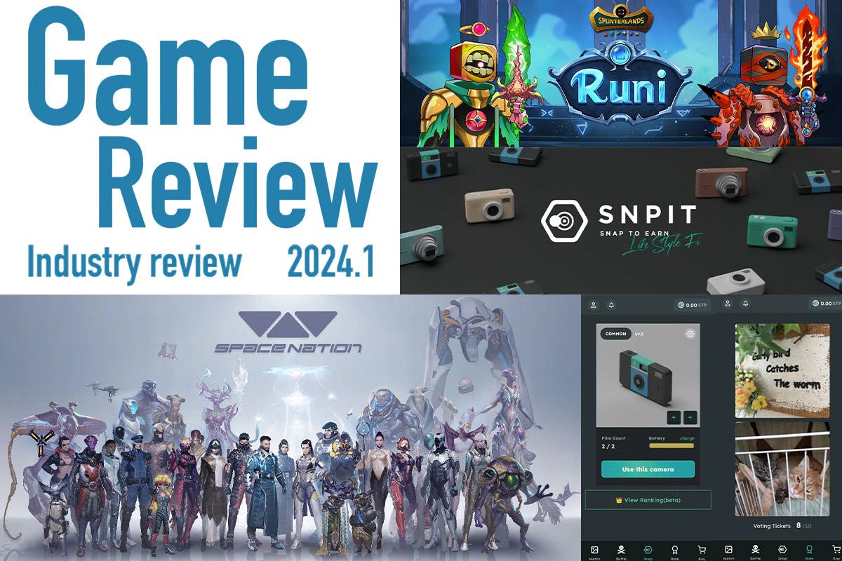 Review of three high-profile titles, including the popular shoot-and-earn game SNPIT Blockchain Game Review Vol 5