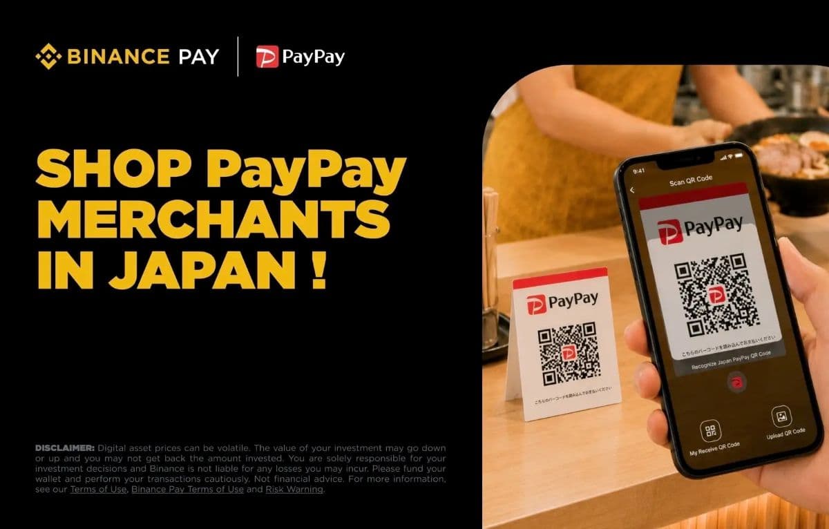 バイナンスペイ、訪日旅行者向けに仮想通貨でのPayPay加盟店決済に対応