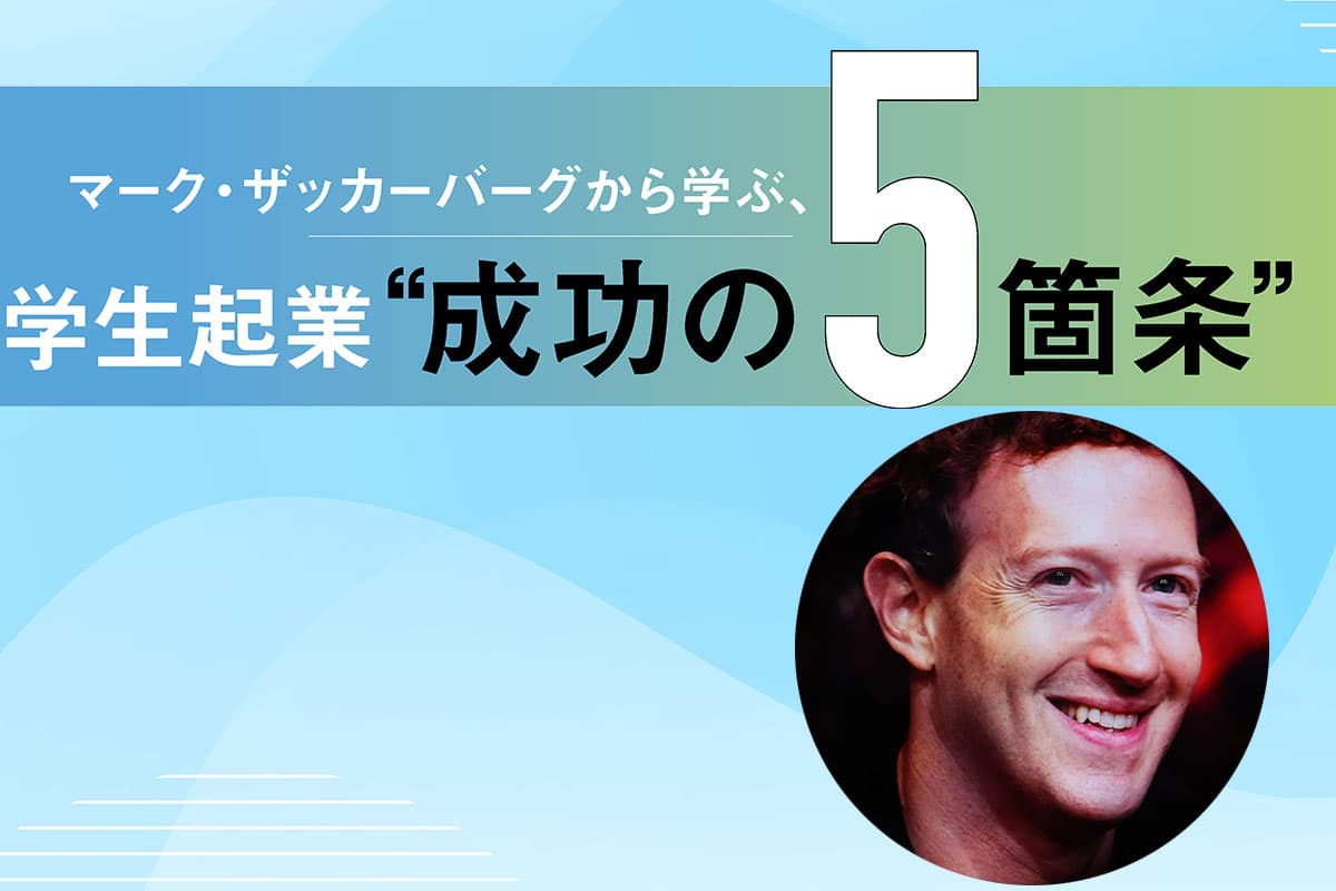 Learning from Mark Zuckerberg: The Five Keys to Student Entrepreneurial Success