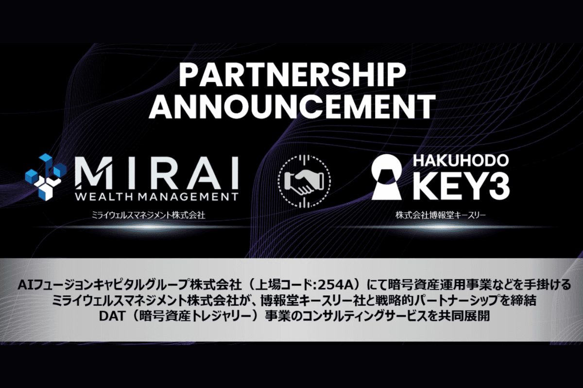 MWM and Hakuhodo Key3 Form Partnership – Supporting Corporate Utilization of Digital Assets in the Web3.0 Era